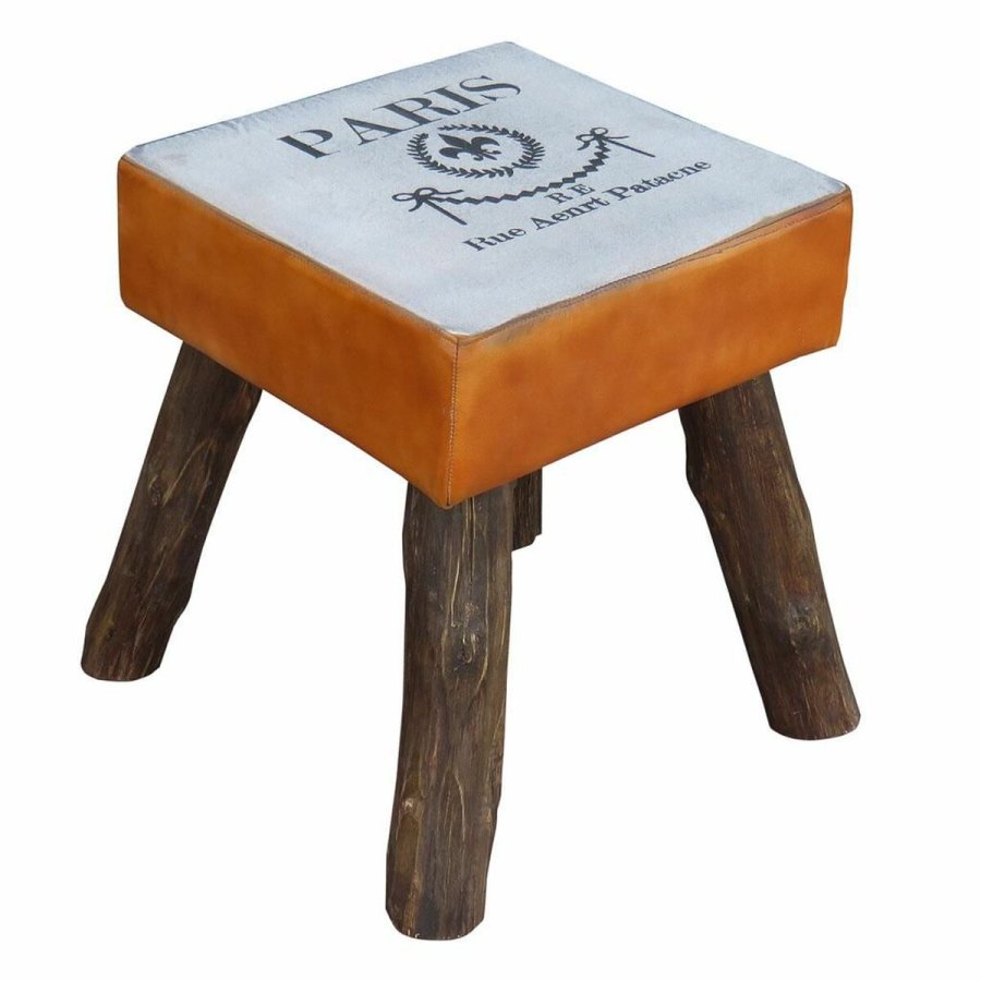 Taburet Alexandra House Living Mangotr 44 x 45 x 44 cm #1