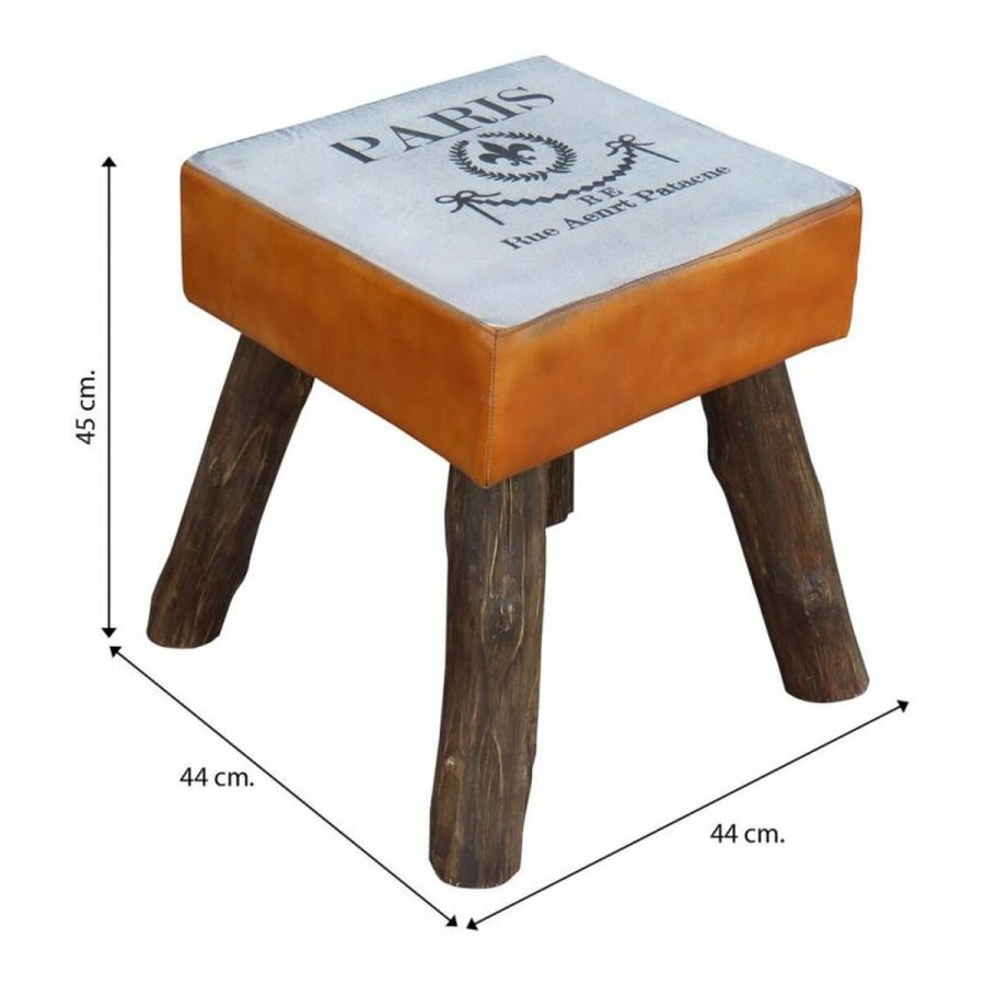Taburet Alexandra House Living Mangotr 44 x 45 x 44 cm #31