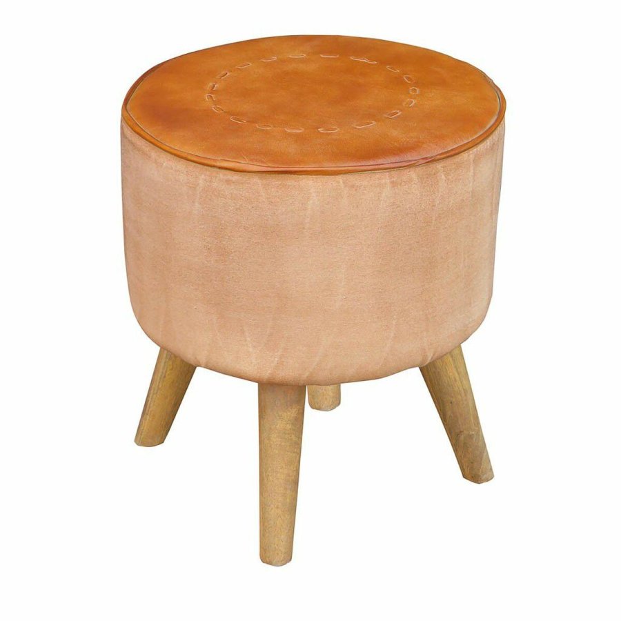 Taburet Alexandra House Living Mangotr 38 x 42 x 38 cm #1