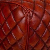 Taburet Alexandra House Living Brun Lder Mangotr 51 x 30 x 41 cm #26
