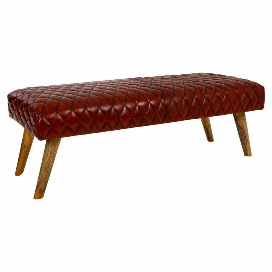 Stol Alexandra House Living Lder Mangotr 53 x 38 x 115 cm #1