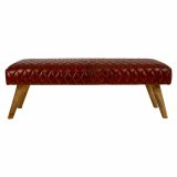 Stol Alexandra House Living Lder Mangotr 53 x 38 x 115 cm #6