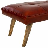 Stol Alexandra House Living Rd Lder Mangotr 53 x 38 x 115 cm #11