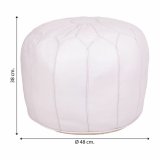 Puf Alexandra House Living Lder 38 x 48 x 48 cm #31