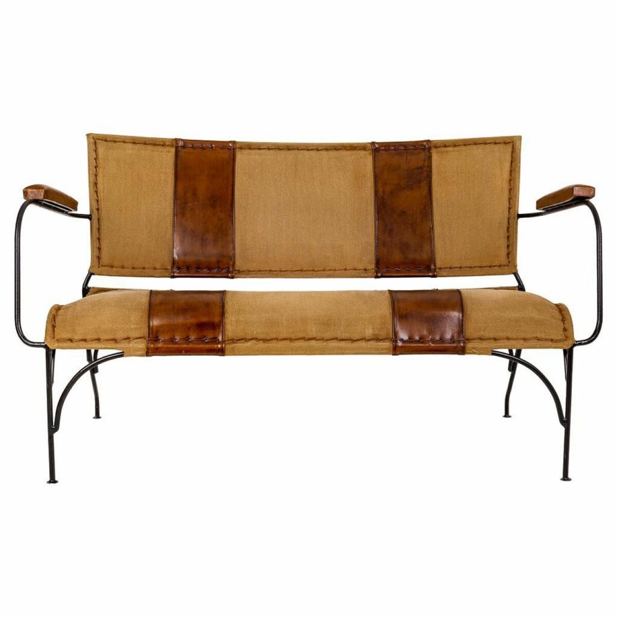 Bnk Alexandra House Living Lder Jern Mangotr 71 x 76 x 127 cm #1
