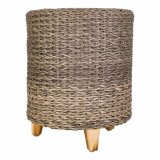 Taburet Alexandra House Living Gr Tr syntetisk spanskrr 40 x 48 x 40 cm #11