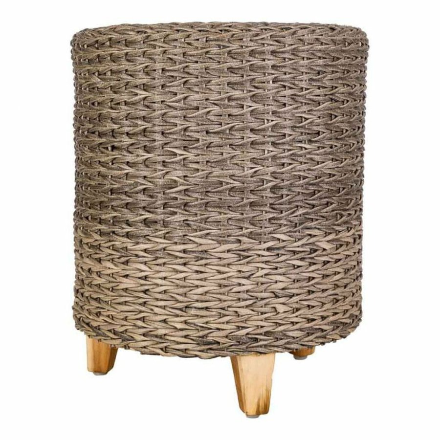 Taburet Alexandra House Living Gr Tr syntetisk spanskrr 40 x 48 x 40 cm #11