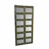 Spejl Alexandra House Living Grn Genbrugt Tr ldet overflade 4 x 179 x 87 cm #1