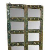 Spejl Alexandra House Living Grn Genbrugt Tr ldet overflade 4 x 179 x 87 cm #6