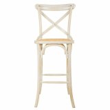 Taburet Alexandra House Living Hvid Spanskrr 53 x 116 x 45 cm #11