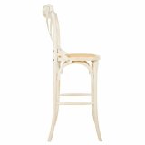 Taburet Alexandra House Living Hvid Spanskrr 53 x 116 x 45 cm #16