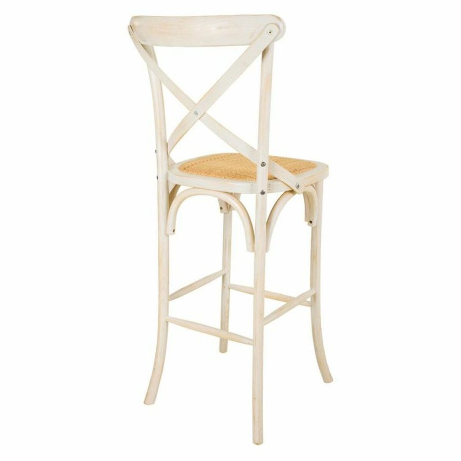 Taburet Alexandra House Living Hvid Spanskrr 53 x 116 x 45 cm #21