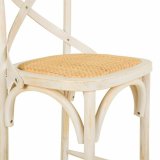 Taburet Alexandra House Living Hvid Spanskrr 53 x 116 x 45 cm #26