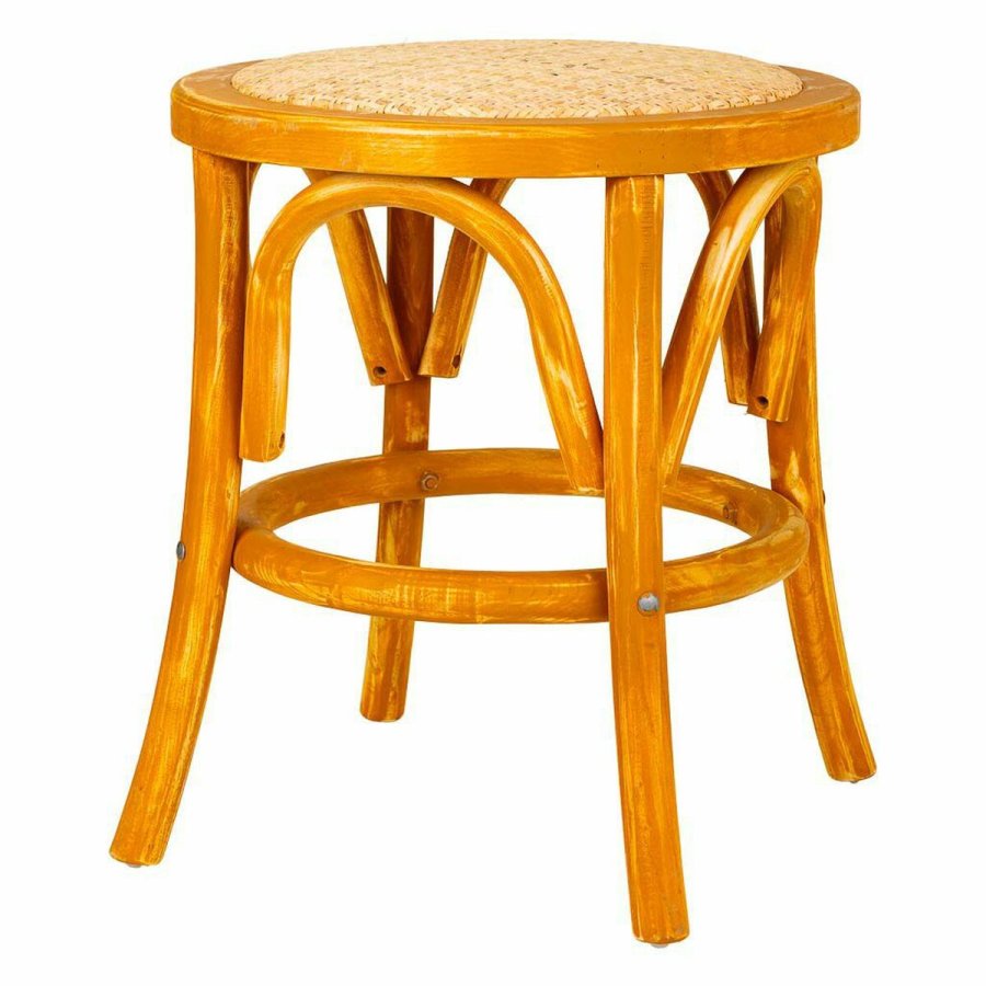 Taburet Alexandra House Living Brun Tr Spanskrr 40 x 45 x 40 cm #1