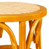 Taburet Alexandra House Living Brun Tr Spanskrr 40 x 45 x 40 cm #16