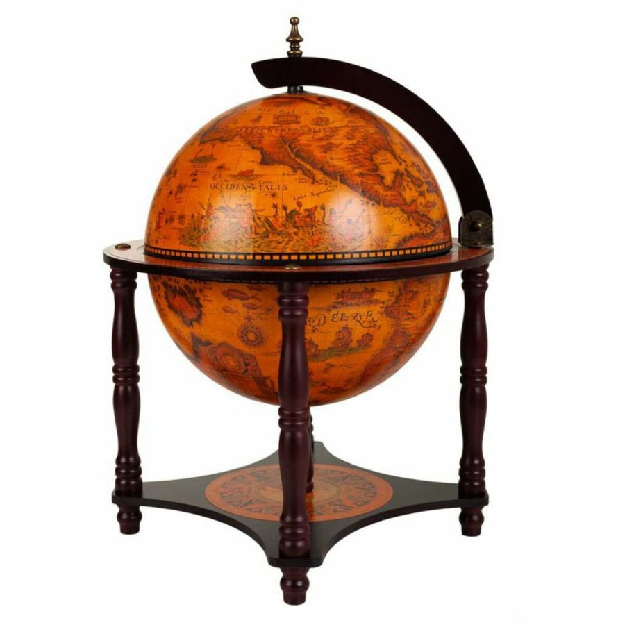 Globus Alexandra House Living Brun 42 x 57 x 42 cm Flaskeskab #9