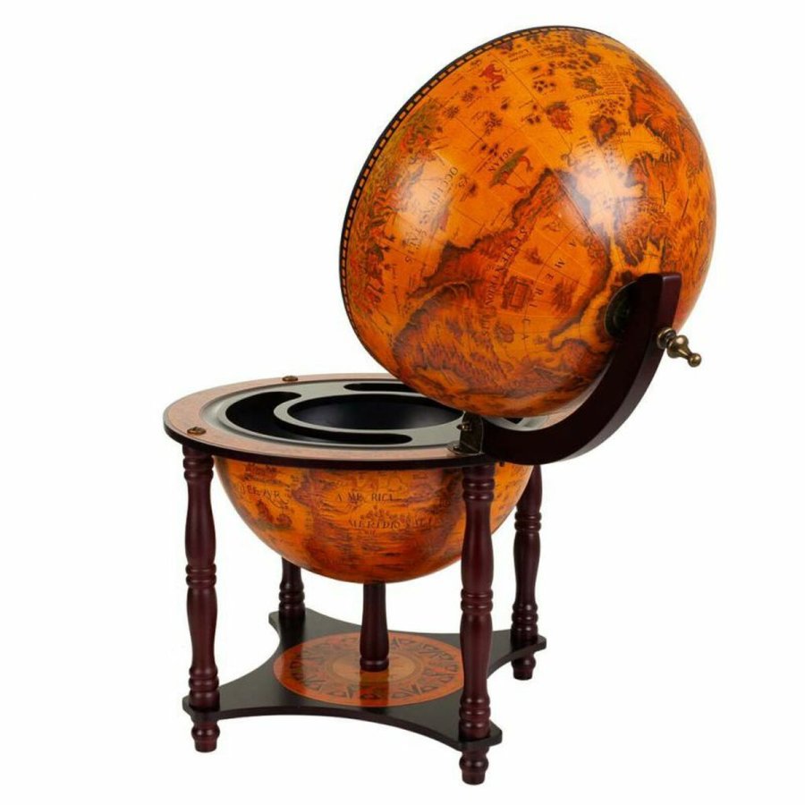 Globus Alexandra House Living Brun 42 x 57 x 42 cm Flaskeskab #17