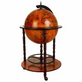 Globus Alexandra House Living Brun 55 x 93 x 55 cm Flaskeskab #1