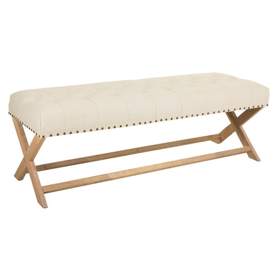 Stol Alexandra House Living Fldefarvet Gummi Tr 46 x 45 x 130 cm #1