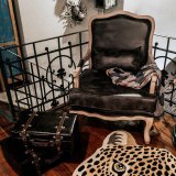 Lnestol Alexandra House Living Brun 72 x 92 x 64 cm #2