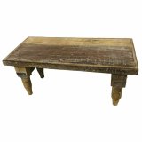 Taburet Alexandra House Living Brun Genbrugt Tr 23 x 24 x 50 cm #1