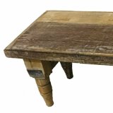 Taburet Alexandra House Living Brun Genbrugt Tr 23 x 24 x 50 cm #6