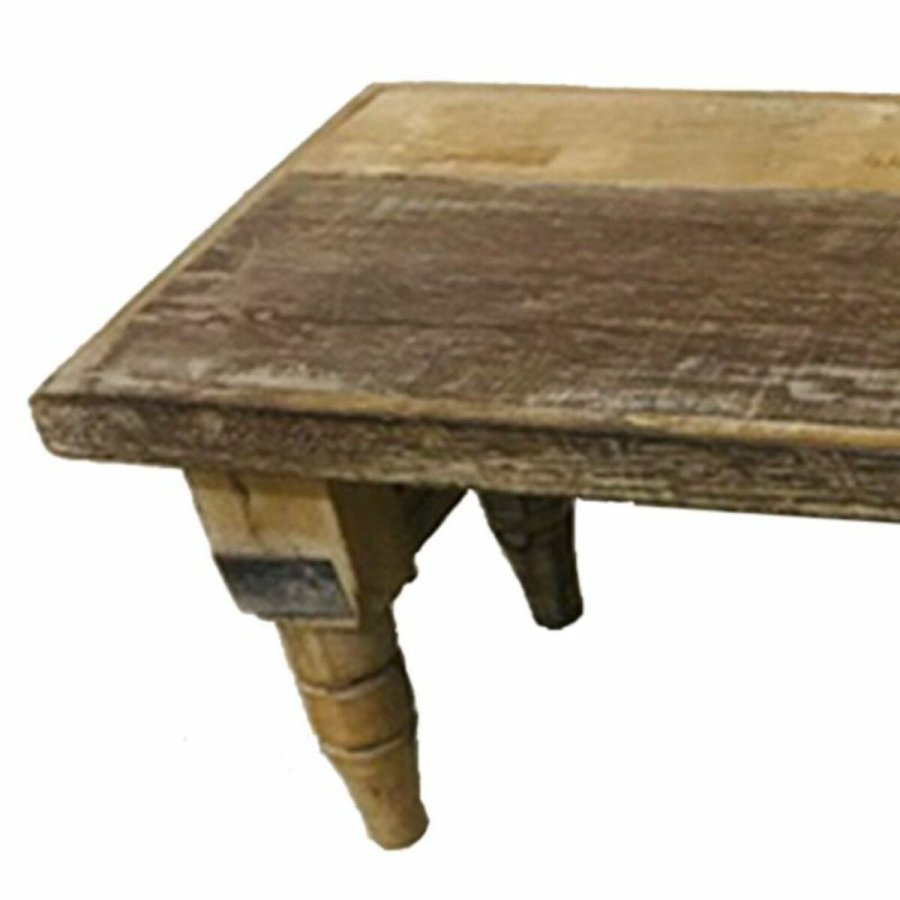 Taburet Alexandra House Living Brun Genbrugt Tr 23 x 24 x 50 cm #6