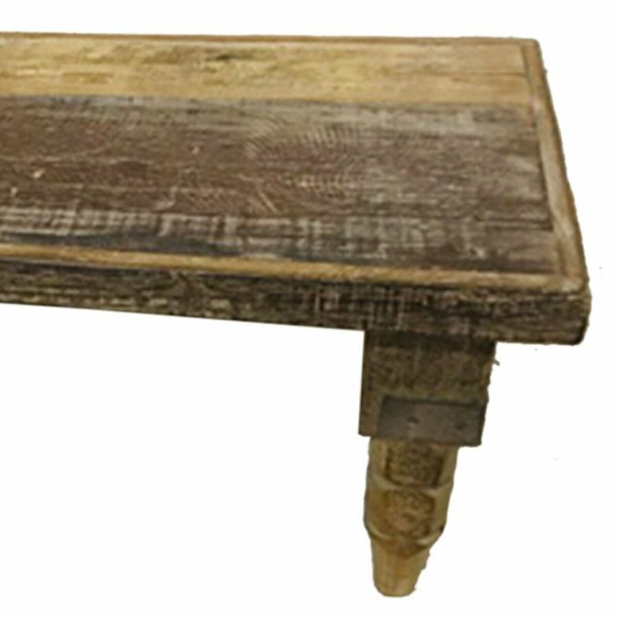 Taburet Alexandra House Living Brun Genbrugt Tr 23 x 24 x 50 cm #11