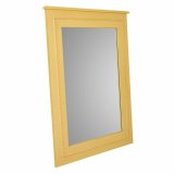 Vgspejl Alexandra House Living Gul 3 x 90 x 70 cm Rektangulr #1