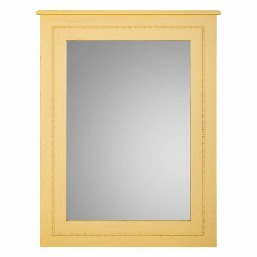 Vgspejl Alexandra House Living Gul 3 x 90 x 70 cm Rektangulr #7