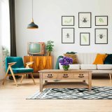 Sofabord Alexandra House Living Brun Gran Tr MDF 66 x 48 x 120 cm #2