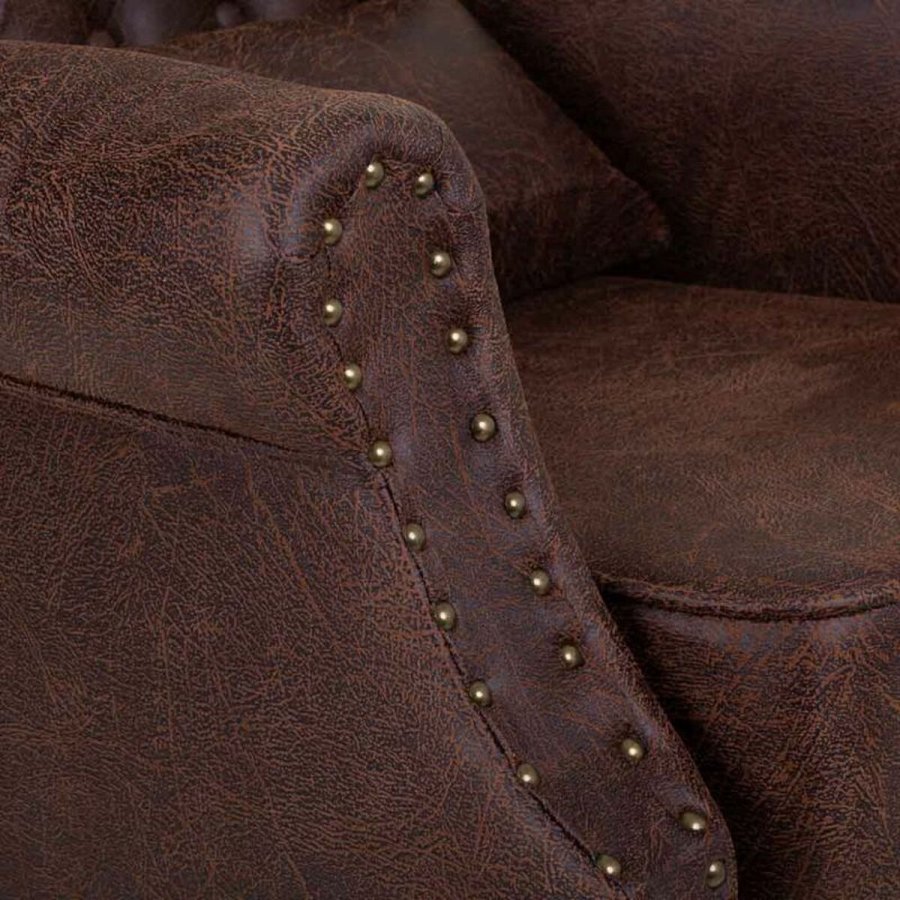 Lnestol Alexandra House Living Sort 84 x 86 x 84 cm Polyskin #7