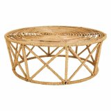 Sofabord Alexandra House Living Brun Sukkerrr 80 x 45 x 80 cm #1