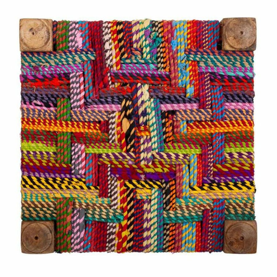 Taburet Alexandra House Living Rd Tr Gevind 38 x 38 x 38 cm #19