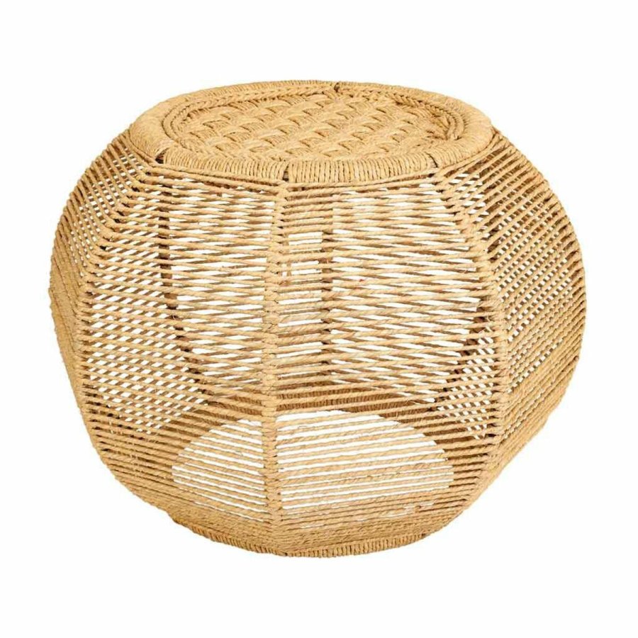 Taburet Alexandra House Living Brun Jern Gevind 45 x 30 x 30 cm #1