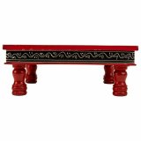 Sofabord Alexandra House Living Rd Aluminium Tr MDF 38 x 14 x 38 cm #4