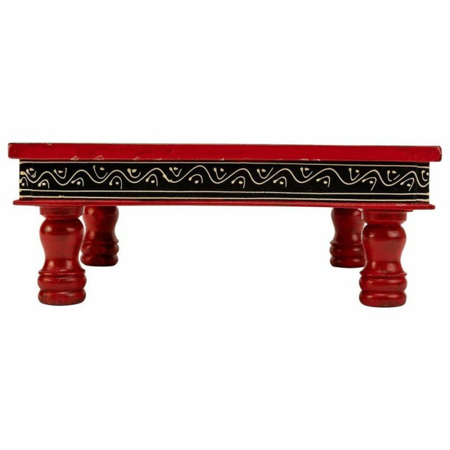 Sofabord Alexandra House Living Rd Aluminium Tr MDF 38 x 14 x 38 cm #4