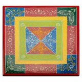 Sofabord Alexandra House Living Rd Aluminium Tr MDF 38 x 14 x 38 cm #3