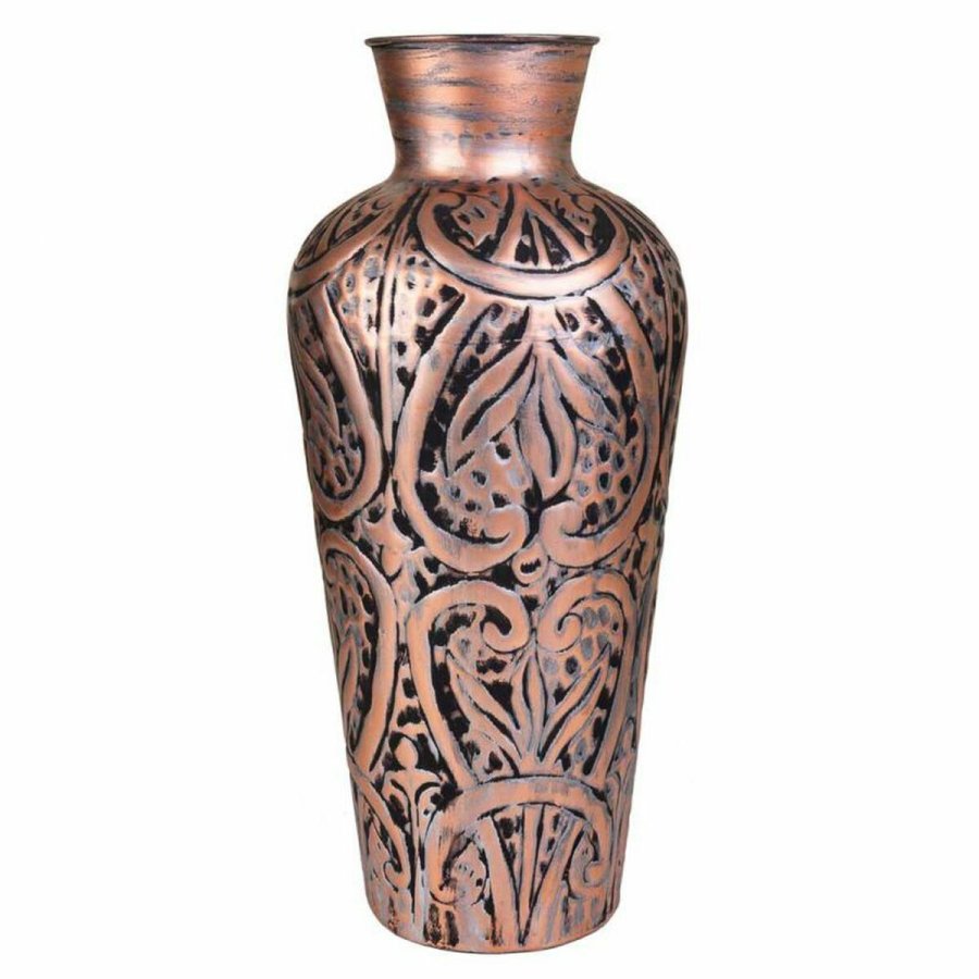 Vase Alexandra House Living Bronze Jern 24 x 54 x 24 cm #3