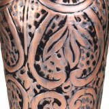 Vase Alexandra House Living Bronze Jern 24 x 54 x 24 cm #5