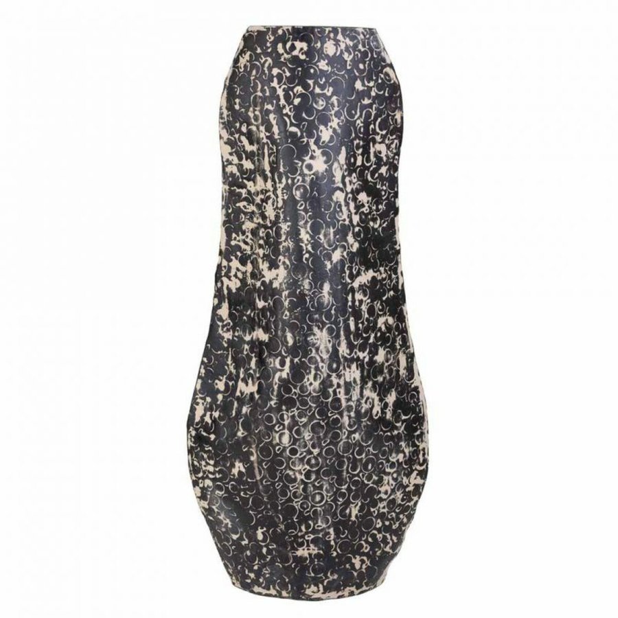 Vase Alexandra House Living Sort Jern 9 x 58 x 26 cm #3