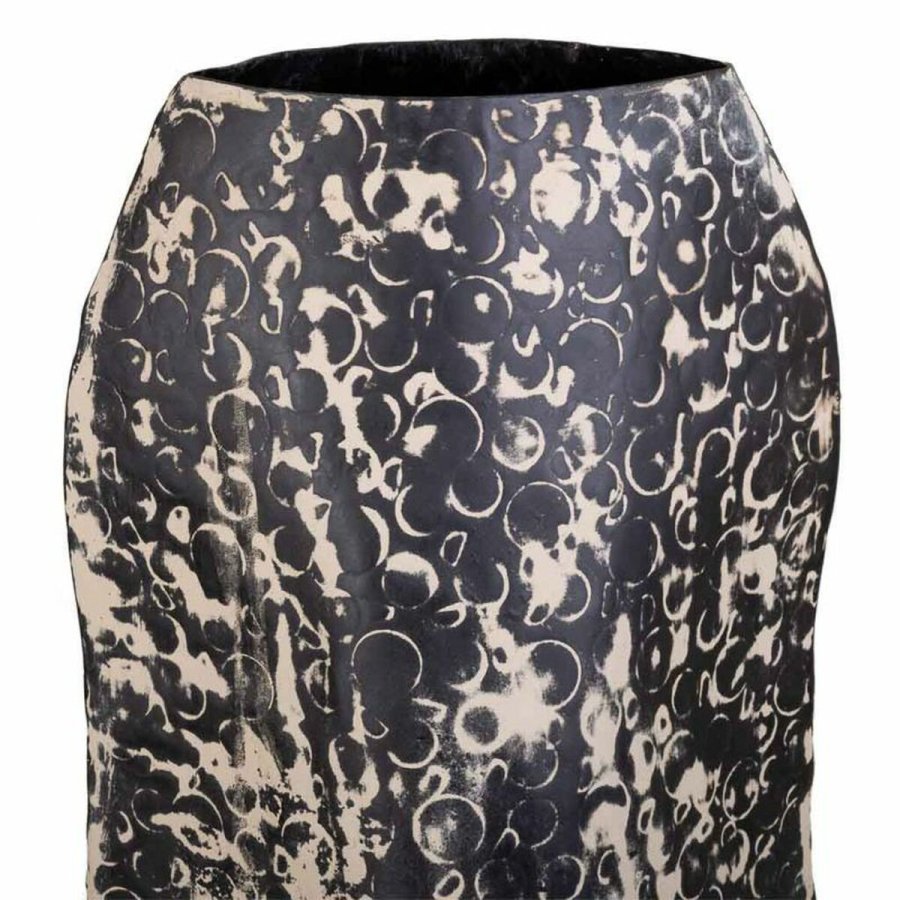 Vase Alexandra House Living Sort Jern 9 x 58 x 26 cm #4