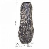 Vase Alexandra House Living Sort Jern 9 x 58 x 26 cm #7