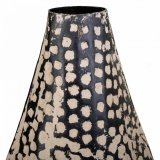 Vase Alexandra House Living Sort Jern 11 x 52 x 23 cm #3