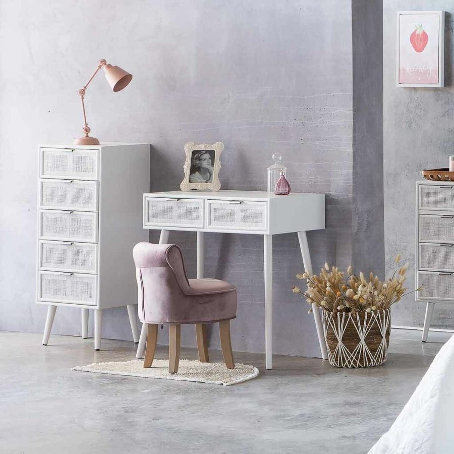 Stol Alexandra House Living Pink Fljl Gummi 46 x 58 x 45 cm #7