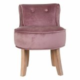 Stol Alexandra House Living Pink Fljl Gummi 46 x 58 x 45 cm #13