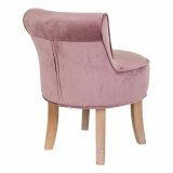 Stol Alexandra House Living Pink Fljl Gummi 46 x 58 x 45 cm #25
