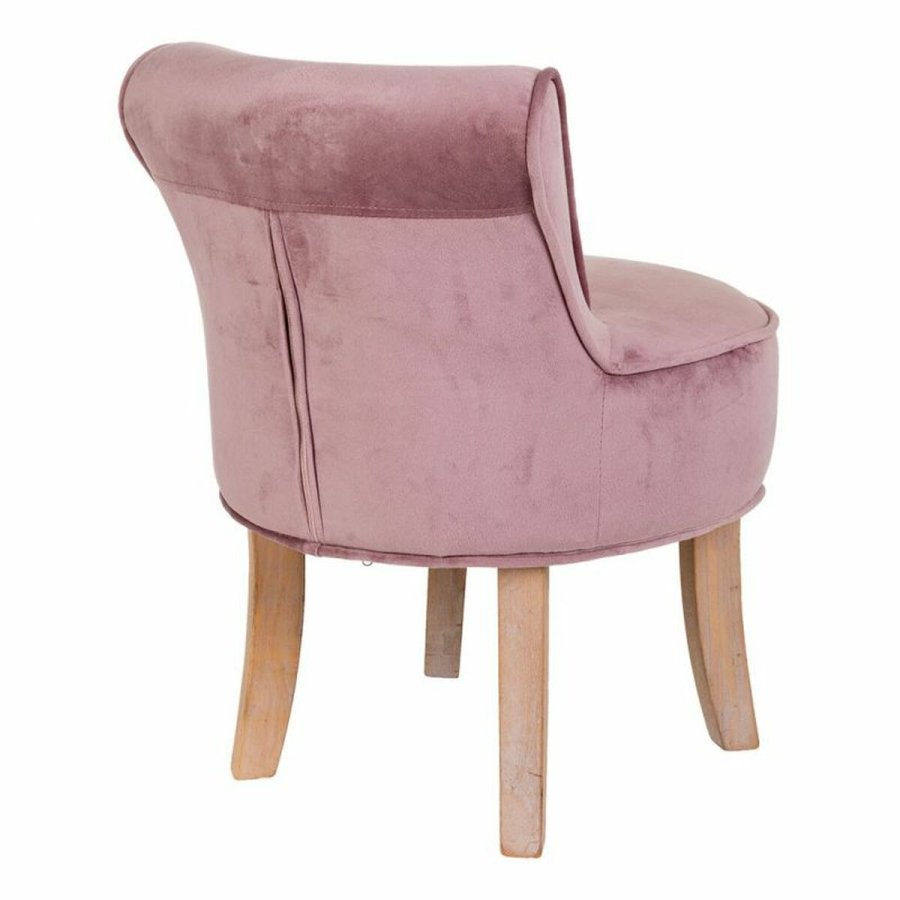 Stol Alexandra House Living Pink Fljl Gummi 46 x 58 x 45 cm #25