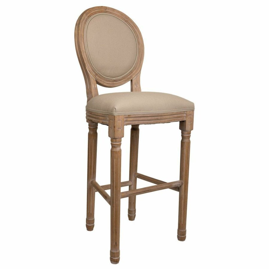 Taburet Alexandra House Living Brun Kanvas Gummitr 42 x 121 x 48 cm #1