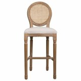Taburet Alexandra House Living Fldefarvet Spanskrr Gummitr 42 x 121 x 48 cm #19